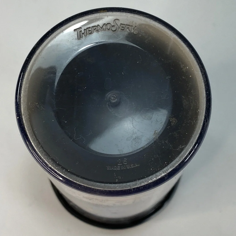 Vtg 90s Microsoft Thermo Plastic Cup Media Event Show Broadcasting Media 7